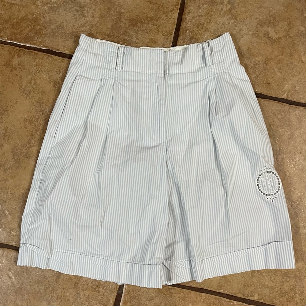 Tommy Icons | NWOT! Pin Stripe High Waisted Preppy Shorts Size: 32
